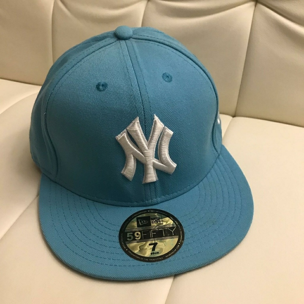 Turquoise New Era hat